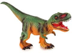 Lean-toys Velká Figurka Dinosaurus Tyranosaurus Rex Zeleno- Poma