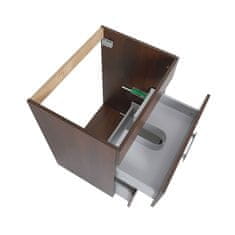 BPS-koupelny Skříňka s keramickým umyvadlem Karo O 60