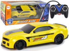 shumee Sportovní rychlé auto na dálkové ovládání R/C Yellow 1:24 Speed King