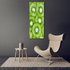 Wallmuralia Vertikální Moderní foto obraz na stěnu Kiwi 50x125 cm 4 úchytky