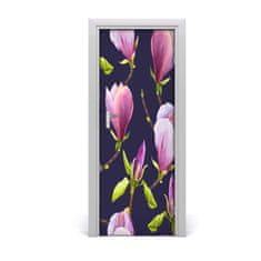 tulup.cz Samolepící fototapeta na dveře magnolie 75x205 cm