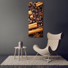 Wallmuralia Vertikální Foto obraz skleněný svislý Hořká čokoláda 50x125 cm 2 úchytky