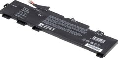 Baterie T6 Power pro Hewlett Packard EliteBook 850 G6, Li-Poly, 11,55 V, 4850 mAh (56 Wh), černá
