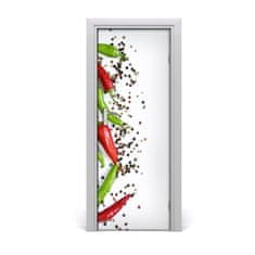 tulup.cz Fototapeta na dveře samolepící chilli 75x205 cm