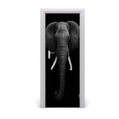 tulup.cz Samolepící fototapeta na dveře Africký slon 75x205 cm