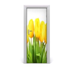 tulup.cz Fototapeta samolepící Žluté tulipány 75x205 cm