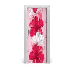 tulup.cz Samolepící fototapeta na dveře Hibiskus 75x205 cm