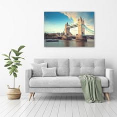 Wallmuralia Foto-obrah sklo tvrzené Tower bridge Londýn 100x70 cm 4 úchytky