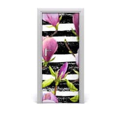 tulup.cz Samolepící fototapeta na dveře magnolie 85x205 cm