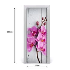 tulup.cz Fototapeta na dveře Růžová orchidej 75x205 cm