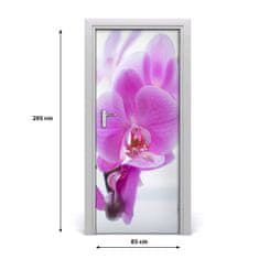 tulup.cz Fototapeta na dveře Růžová orchidej 85x205 cm