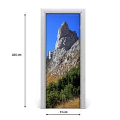 tulup.cz Fototapeta na dveře malý Giewont Tatry 75x205 cm