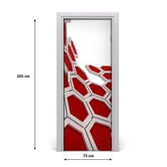 tulup.cz Samolepící fototapeta na dveře Abstrakce 3D 75x205 cm