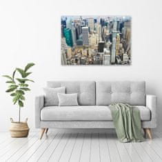 Wallmuralia Foto obraz fotografie na skle Manhattan New York 100x70 cm 2 úchytky