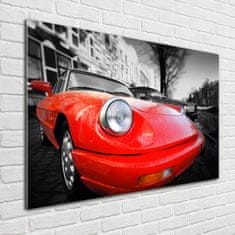 Wallmuralia Foto-obraz fotografie na skle Klasický automobil 100x70 cm 4 úchytky