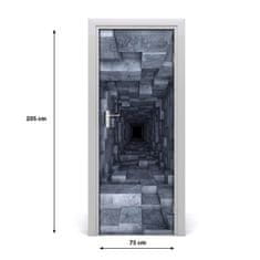 tulup.cz Samolepící fototapeta na dveře Tunel 75x205 cm