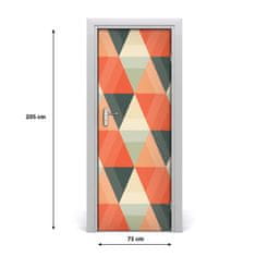 tulup.cz Fototapeta na dveře geometrické pozadí 75x205 cm