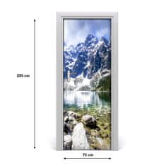 tulup.cz Fototapeta na dveře Mořské oko Tatry 75x205 cm