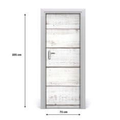 tulup.cz Fototapeta na dveře dřevěná stěna 75x205 cm