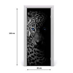 tulup.cz Samolepící fototapeta na dveře Leopard 85x205 cm