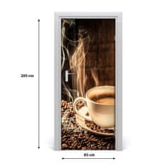 tulup.cz Fototapeta na dveře samolepící aromatická káva 85x205 cm