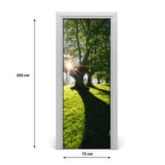 tulup.cz Fototapeta na dveře park 75x205 cm