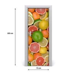 tulup.cz Fototapeta na dveře samolepící citrusové ovoce 75x205 cm