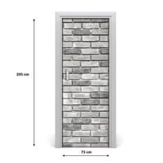 tulup.cz Fototapeta na dveře cihlová stěna 75x205 cm