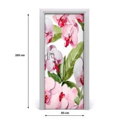 tulup.cz Samolepící fototapeta na dveře Orchidej 85x205 cm