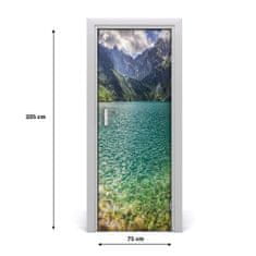 tulup.cz Fototapeta na dveře jezero v horách 75x205 cm