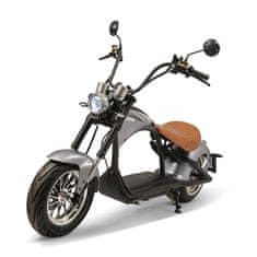 Bluetouch E-CHOPPER GLIDER silver gray