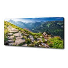 Wallmuralia Foto obraz canvas Východ slunde Tatry 125x50 cm