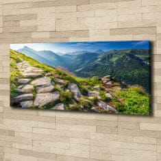 Wallmuralia Foto obraz canvas Východ slunde Tatry 125x50 cm