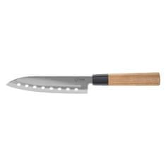 5five Nůž typu Santoku s bambusovou rukojetí