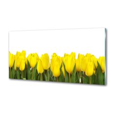 Wallmuralia Panel do kuchyně Žluté tulipány 100x50 cm