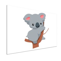 Wallmuralia Panel do kuchyně Koala na stromě 100x70 cm