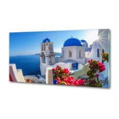 Wallmuralia Panel do kuchyně Santorini Řecko 100x50 cm