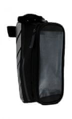 TopQ Pouzdro RIDE SUPPORT pro mobilní telefon na rám kola černé XL 56528