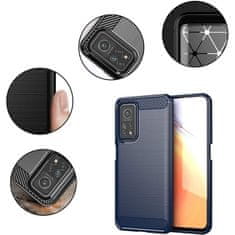 IZMAEL Pouzdro Carbon Bush TPU pre Xiaomi Mi 10T/Mi 10T Pro - Černá KP9434