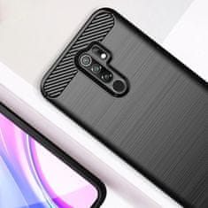 IZMAEL Pouzdro Carbon Bush TPU pre Xiaomi Redmi 9 - Modrá KP9449