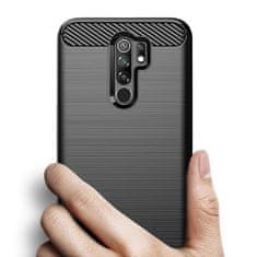 IZMAEL Pouzdro Carbon Bush TPU pre Xiaomi Redmi 9 - Modrá KP9449