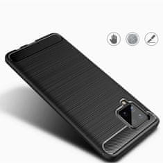 IZMAEL Pouzdro Carbon Bush TPU pre Samsung Galaxy A42 5G - Černá KP9510