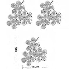 IZMAEL Náušnice Trio Floro-Str. KP2798
