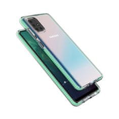 IZMAEL Pouzdro Spring clear TPU pro Samsung Galaxy A71 - Tyrkysová KP8717