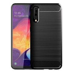 IZMAEL Pouzdro Carbon Bush TPU pre Samsung Galaxy M10 - Černá KP19382