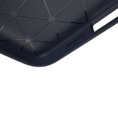 IZMAEL Pouzdro Carbon Bush TPU pre Xiaomi Mi Note 10/Mi Note 10 Pro - Tmavě Modrá KP19377