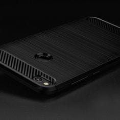 IZMAEL Pouzdro Carbon Bush TPU pre Sony Xperia 1 - Tmavě Modrá KP19368