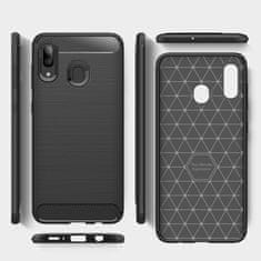 IZMAEL Pouzdro Carbon Bush TPU pre Xiaomi Redmi 7 - Černá KP19392