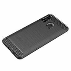 IZMAEL Pouzdro Carbon Bush TPU pre Xiaomi Redmi 7 - Černá KP19392