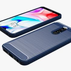 IZMAEL Pouzdro Carbon Bush TPU pre Xiaomi Redmi 8 - Černá KP10700